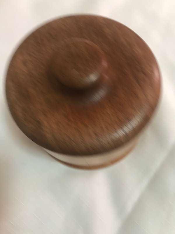 Wooden Bowl Vintage used for Butter, Salt, Keep Collectables, etc.