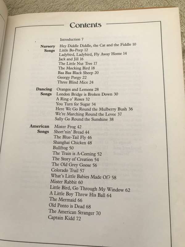 The Childrens Song Book John White and Gail Lewton