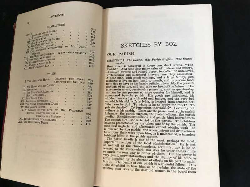 Sketches By Boz & Hard Times, Charles Dickens