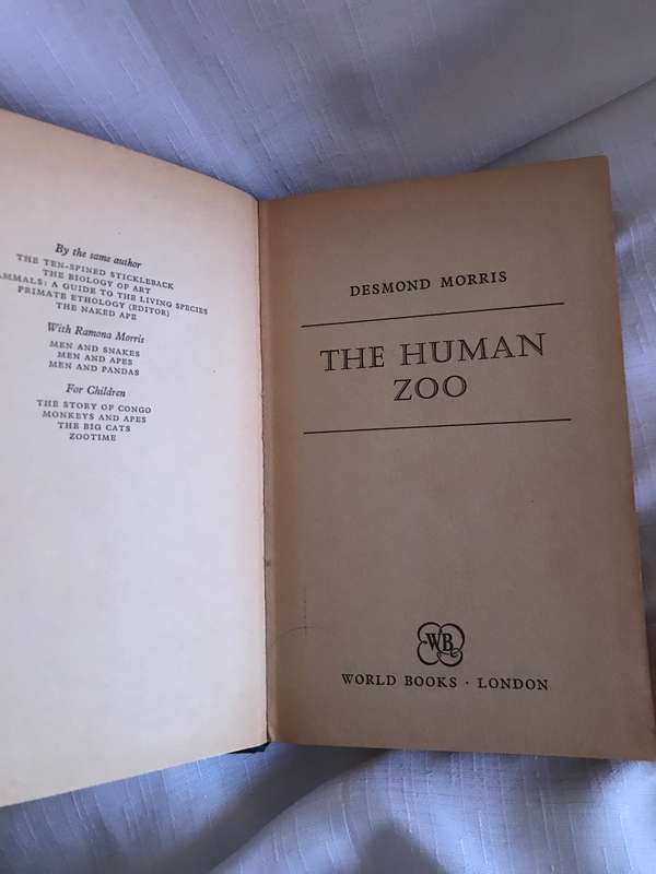 The Human Zoo by Desmond Morris