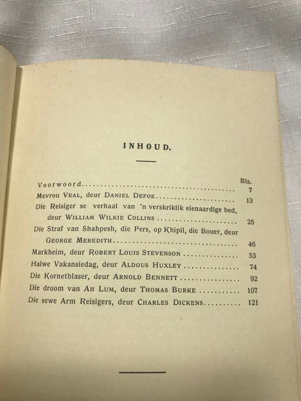 Engelse kortverhale. Versamel deur Prof. J. P. R. Wallis. Vertaal deur J. Es