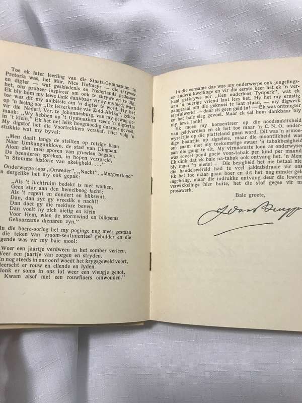 Nuwe Afrikaanse Kortverhale by Sangiro , Bruggen, J v. 1932
