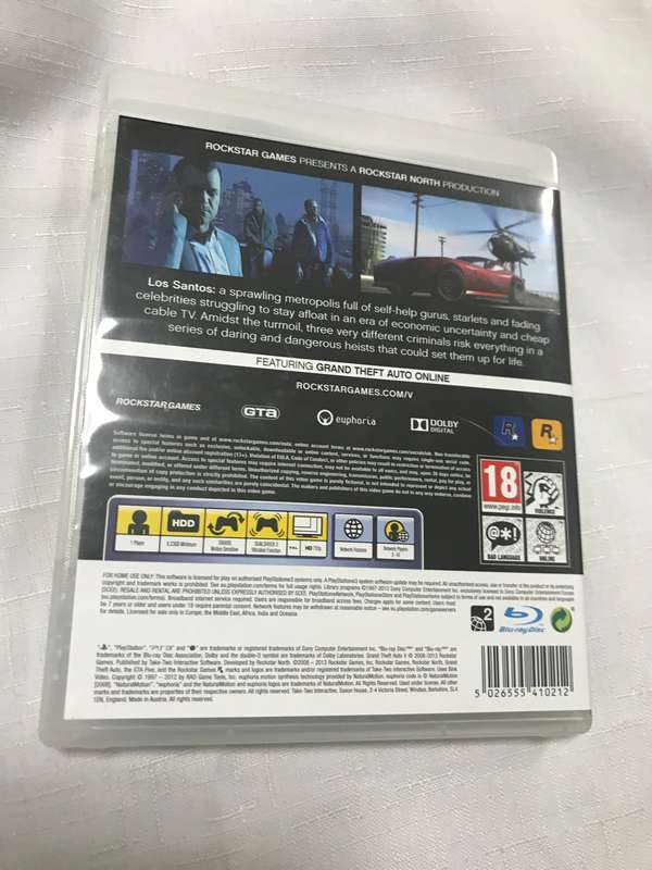Grand Theft Auto V (PS3)