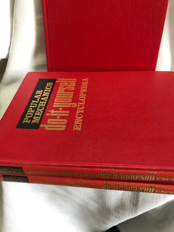 Popular Mechanics do it yourself Encyclopedia 1,2,3 hardcover 1968