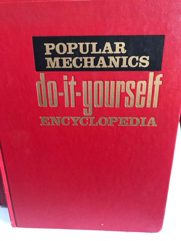 Popular Mechanics do it yourself Encyclopedia 1,2,3 hardcover 1968