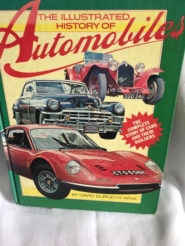 The Illustrated History of Automobiles Hardcover    by David Burgess-Wis