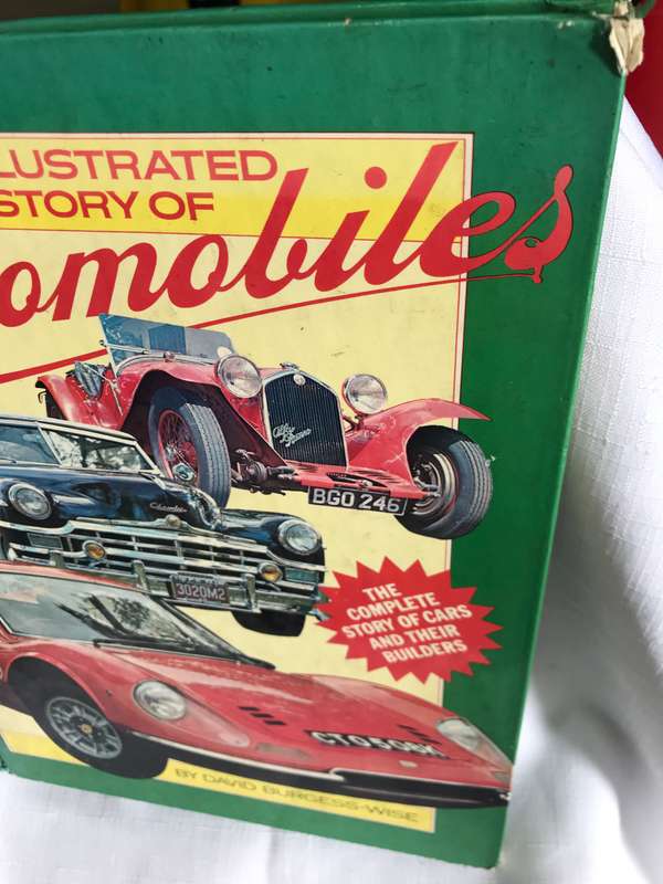 The Illustrated History of Automobiles Hardcover    by David Burgess-Wis