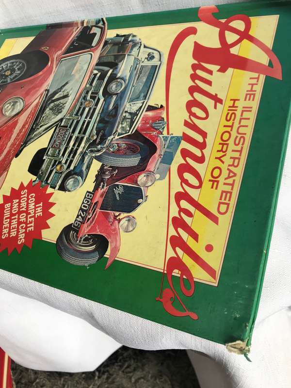 The Illustrated History of Automobiles Hardcover    by David Burgess-Wis