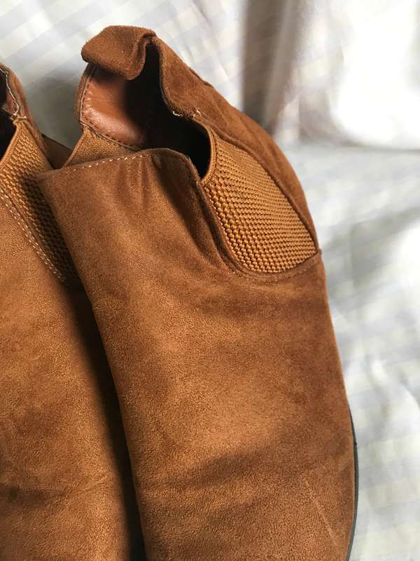 Suede brown boot ladies size 38