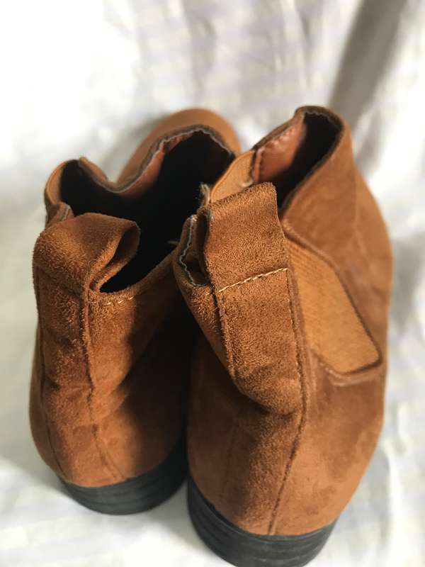 Suede brown boot ladies size 38