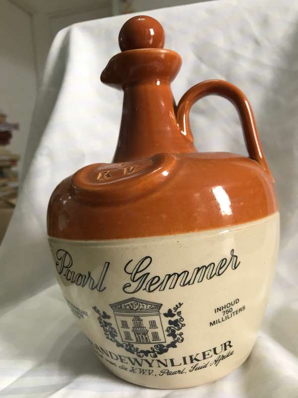 Ceramic KWV Paarl Gemmer jug produk van die K.W.V