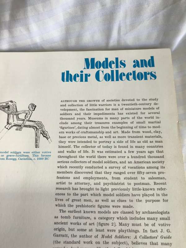 Model Soldiers Hardcover Henry Harris 138 illustrations in colour and black and white