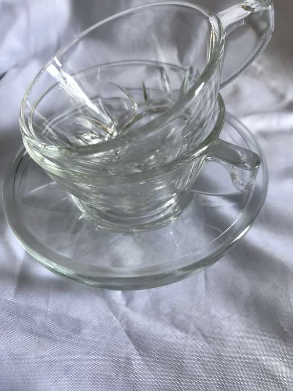 Espresso cups and sauces two
