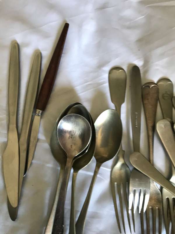 Lot of cutlery