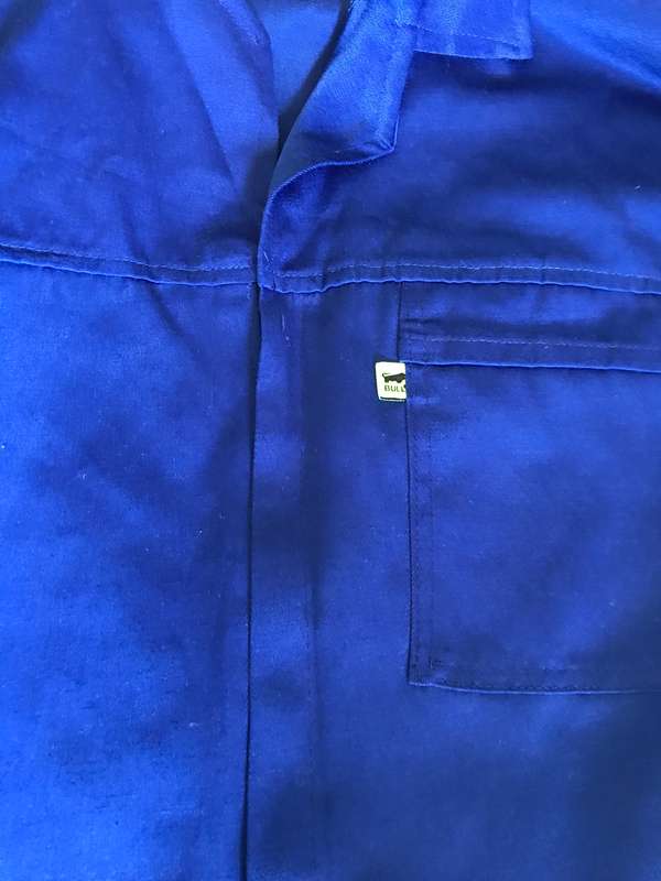 Work wear blue jacket and pants size chest 36/92 and waist 32/82