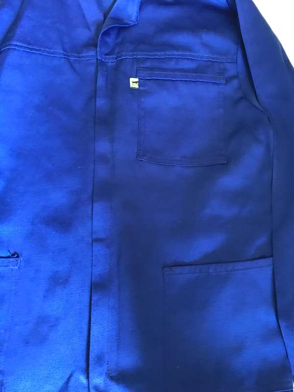 Work wear blue jacket and pants size chest 36/92 and waist 32/82