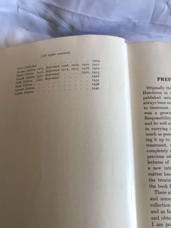 Lectures onn Diseases of Children 8th edition 1940