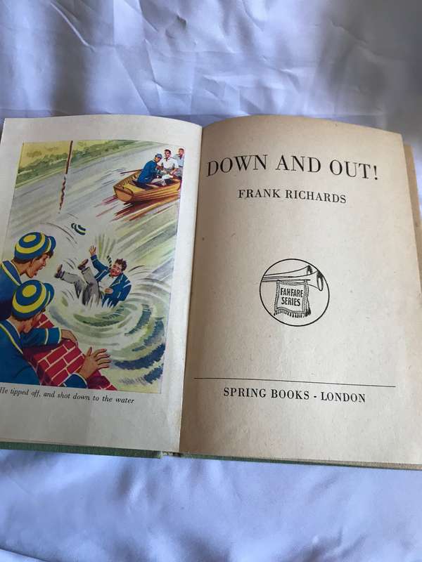 Down and Out Frank Richards book fiction