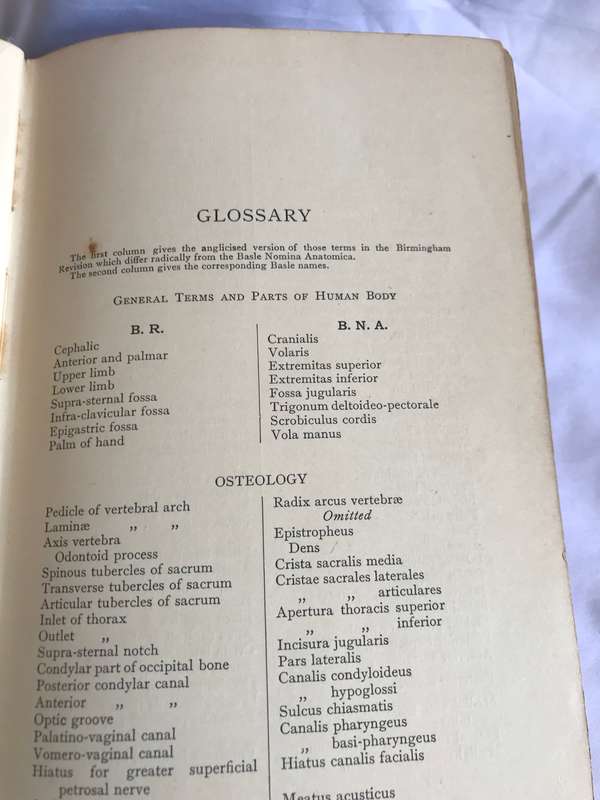 Cunninghams manual of Practical Anatomy volume 1 upper and lower limb 9th edition