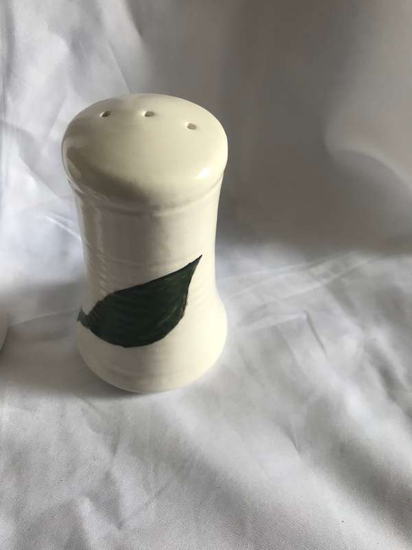 Salt and Pepper hand painted shakers 16784