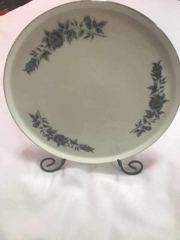 Constantia Grey Rose Oval Platter