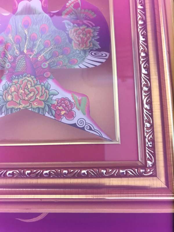 Framed and Boxed 3D Asian home decor