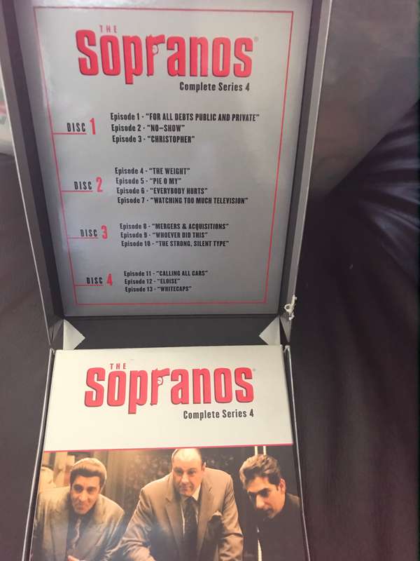 The Sopranos complete series 4 DVD