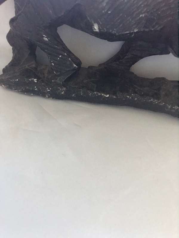 Buffalo sculpture