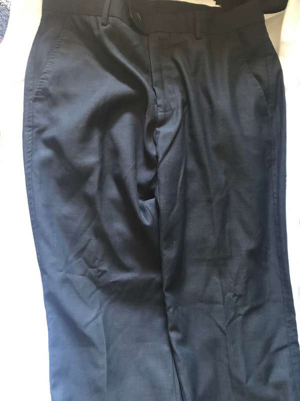 J.Crew Mens Trousers Black size 32 very good condition