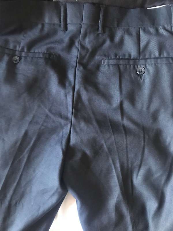 J.Crew Mens Trousers Black size 32 very good condition