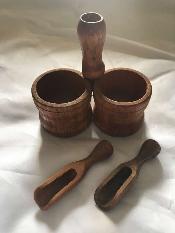vintage Kitchen Gadget Wooden Pestle Mashing Spice Multifunctional