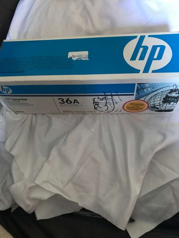 hp LaserJet cb436a toner cartridge Sealed new