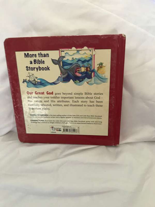Our Great God A Toddler Bible Storybook