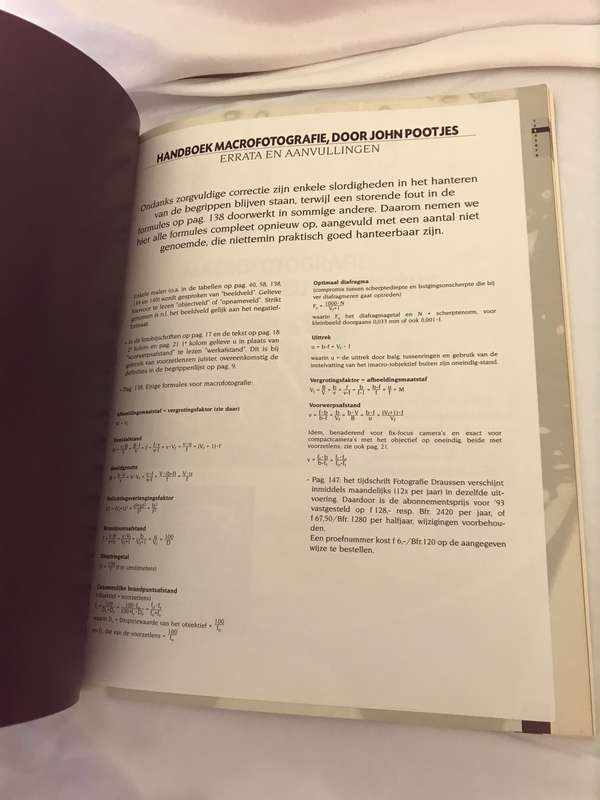 Handboek MACRO FOTOGRAFIE de wondere wereld van het kleine  Door John Pootjes