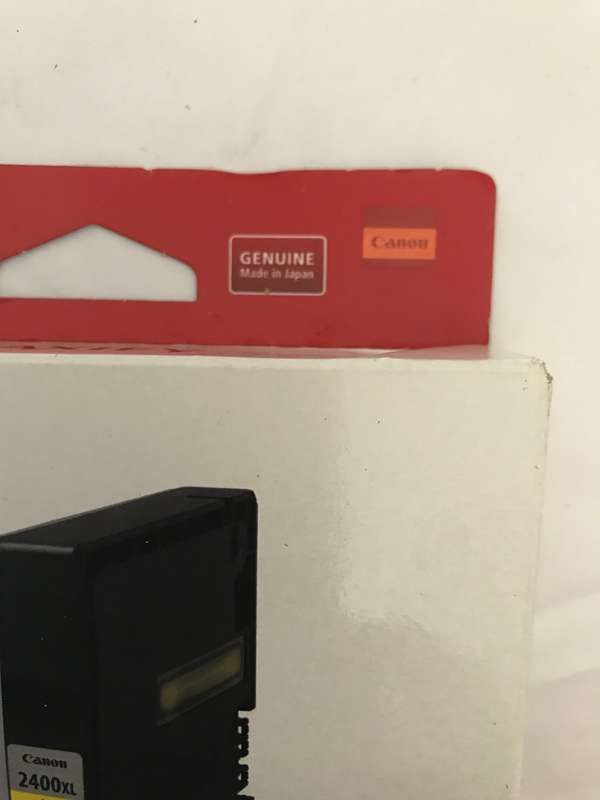 Cartridge Canon 2400 Yellow XL sealed