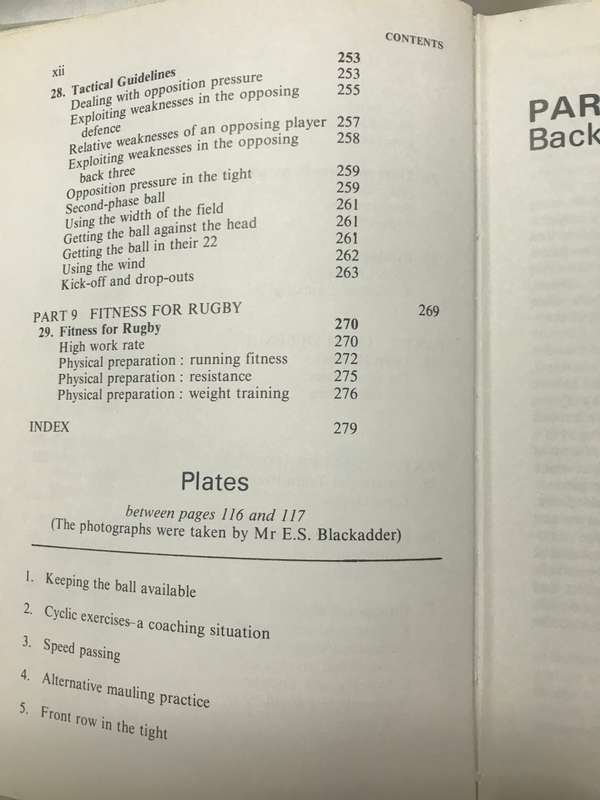 Total Rugby: Fifteen-man Rugby for Coach and Player Hardcover 1978