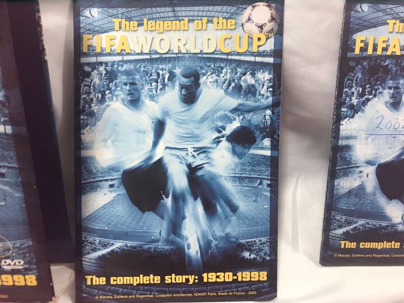 The Legend of the FIFA World Cup Complete Story 1930-1998 DVD 4 added official schedule 2002