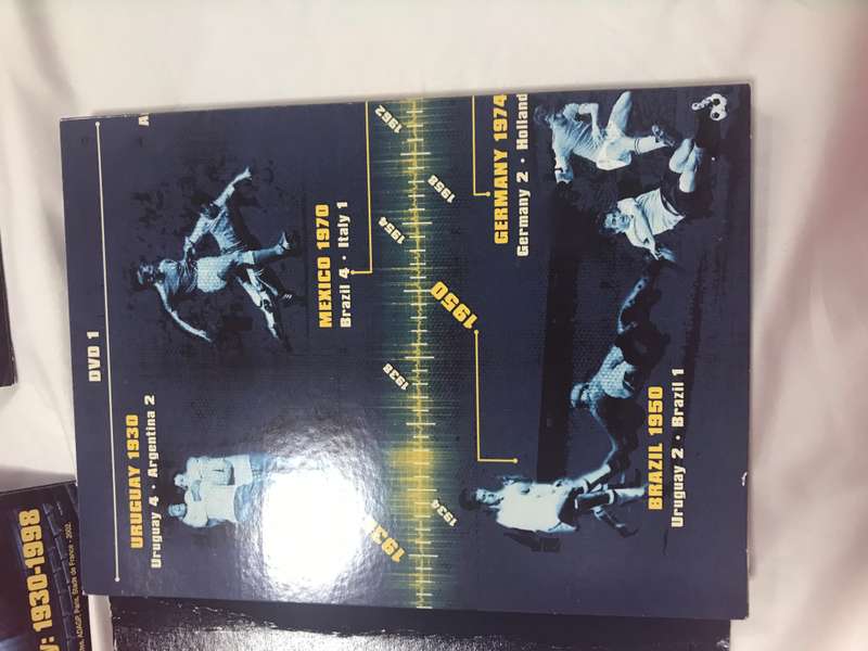 The Legend of the FIFA World Cup Complete Story 1930-1998 DVD 4 added official schedule 2002