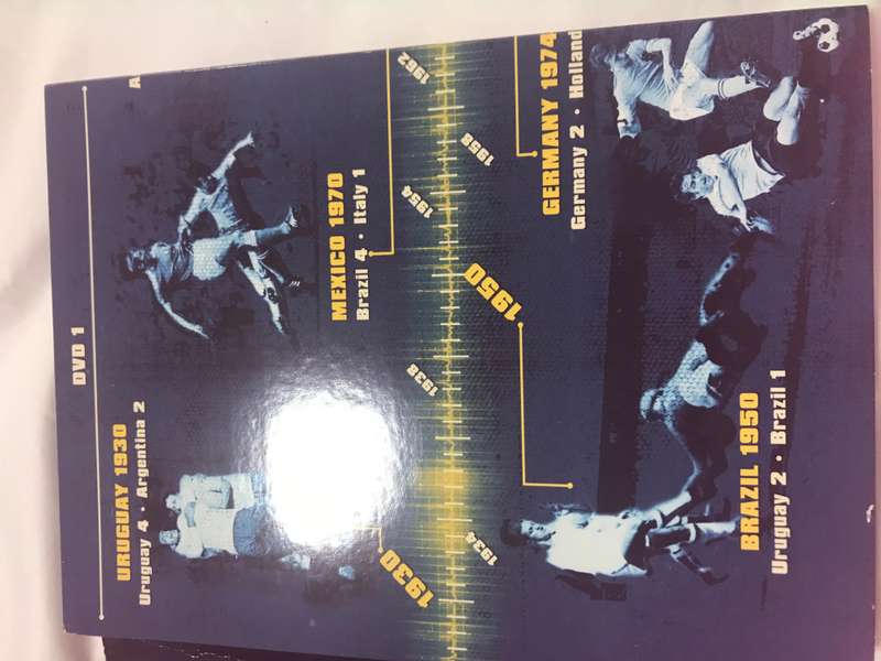 The Legend of the FIFA World Cup Complete Story 1930-1998 DVD 4 added official schedule 2002