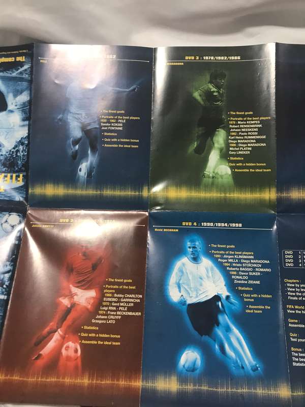 The Legend of the FIFA World Cup Complete Story 1930-1998 DVD 4 added official schedule 2002