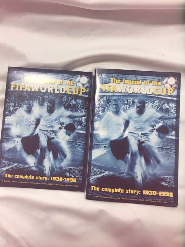 The Legend of the FIFA World Cup Complete Story 1930-1998 DVD 4 added official schedule 2002