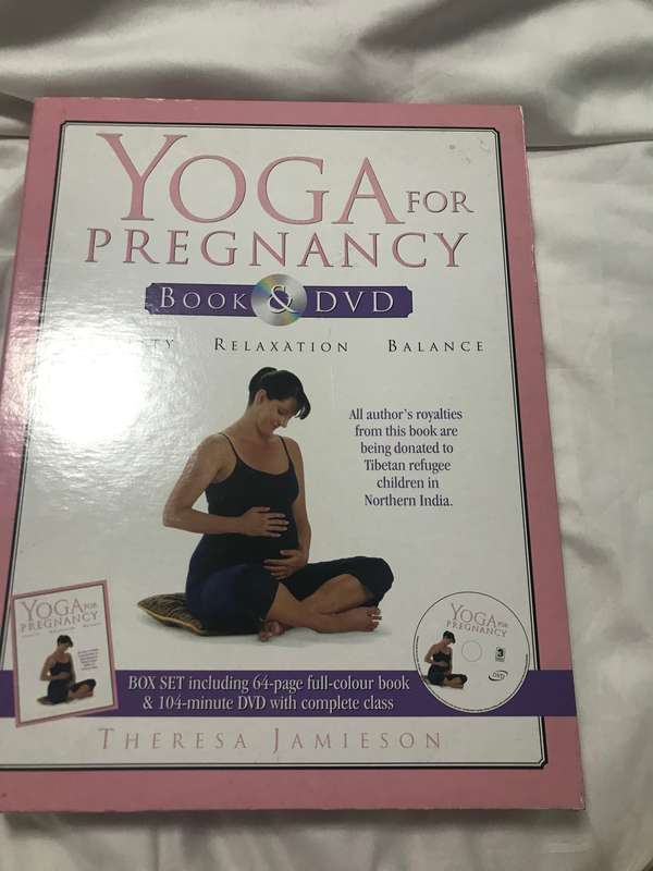 Yoga for Pregnancy Book and DVD