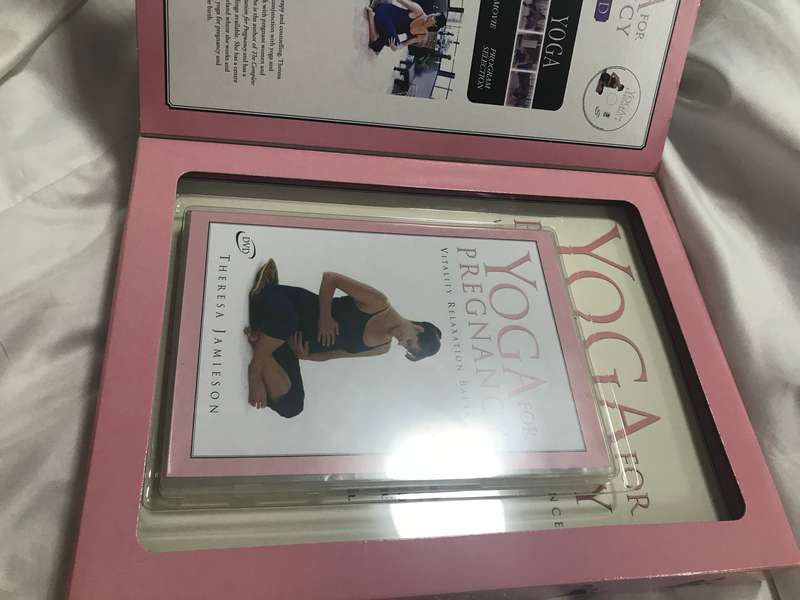 Yoga for Pregnancy Book and DVD