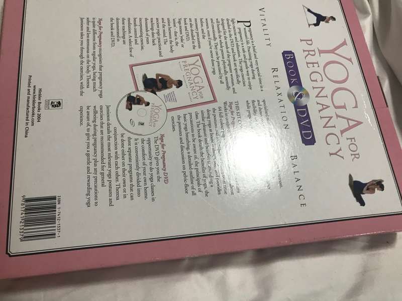 Yoga for Pregnancy Book and DVD