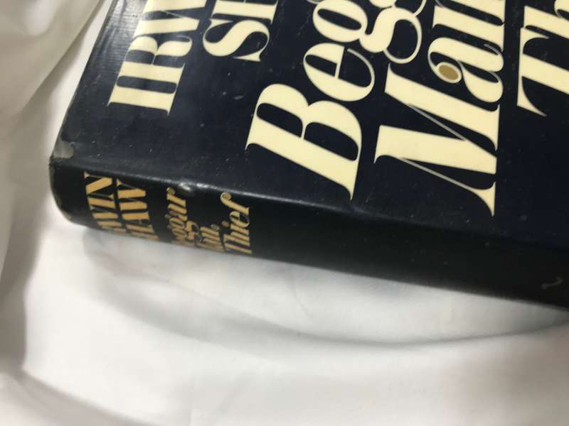 Beggar,Man,Thief A novel Irwin Shaw 1977 Sequel to Rich Man Poor Man