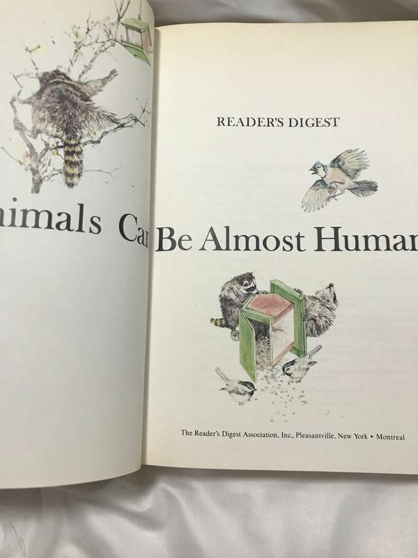 Animals can be almost human kids book