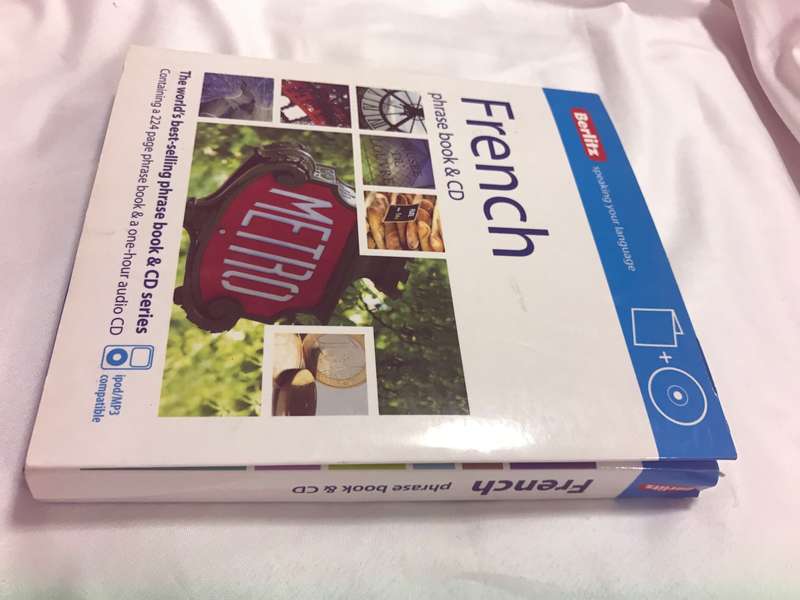 French phrase book and CD