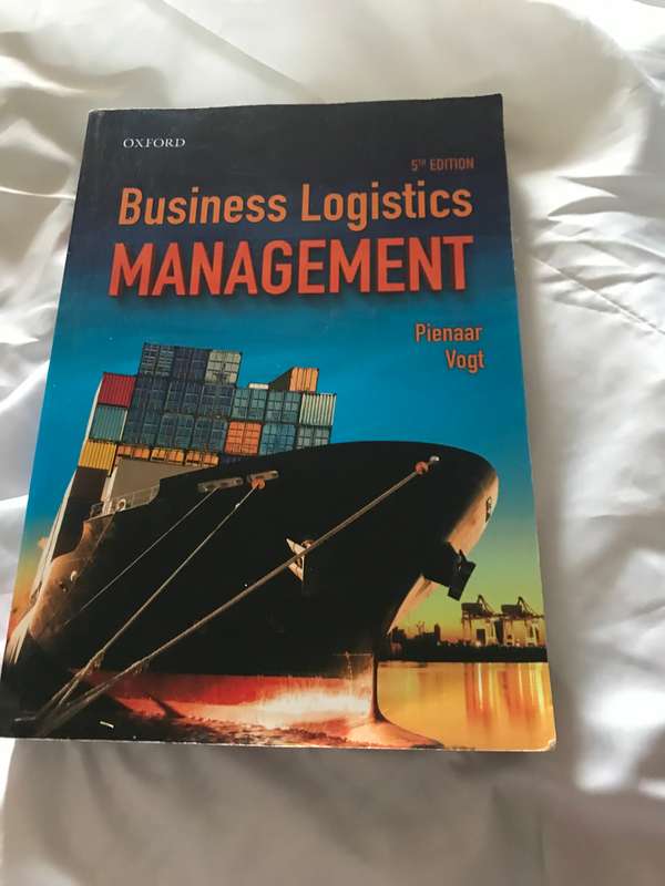 Business Logistics Management 5th edition by Pienaar Vogt