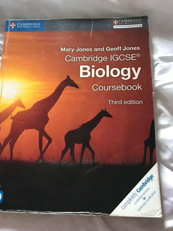 Cambridge IGCSE (R) Biology Coursebook with CD-ROM 3rd edition