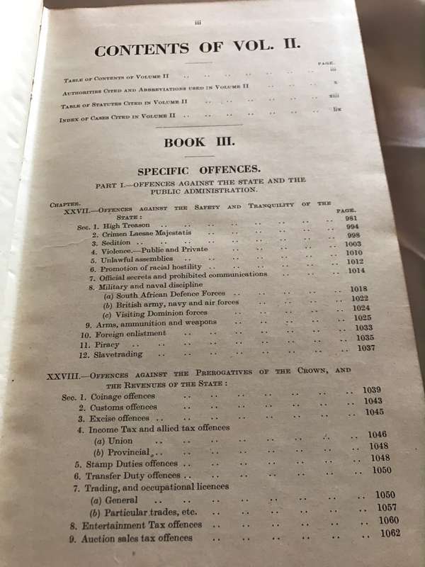 South African Criminal Law and Procedure Volume 2 5th edition